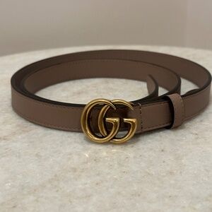 Gucci GG Marmont thin belt - women’s